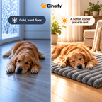 Dinalfy™ WarmNest Self Warming Pet Pad