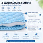 Dinalfy™ IceSilk Cooling Mat for Dogs & Cats