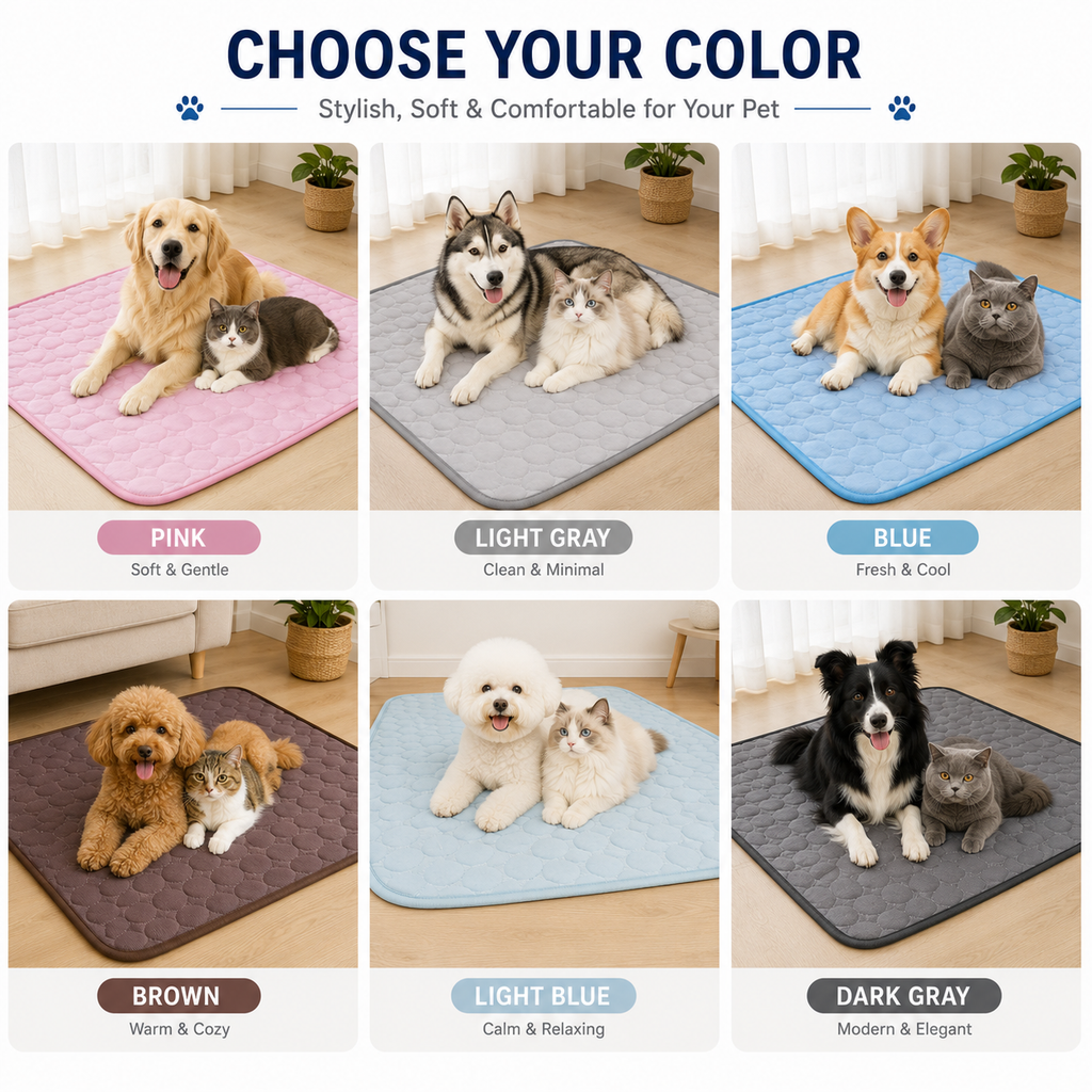 Dinalfy™ IceSilk Cooling Mat for Dogs & Cats